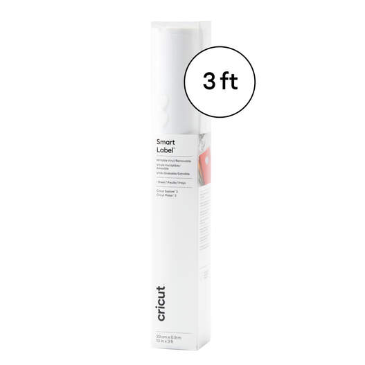 Smart Label™ beschreibbares Vinyl – ablösbar, Weiß (0,9m, 3 Fuß)