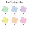 Cardstock Sampler, Pastel - 12 in x 12 in (48 ct)